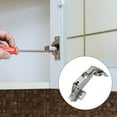 thumbnail image 2 of Bisagras para puertas de muebles duraderas Bisagras para gabinetes Bisagras hidráulicas para guardarropas, 2 of 7