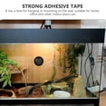 thumbnail image 3 of QUMIIRITY 2Pcs Black Abs Hygrometer for Warehouse Temperature Monitoring Device Round, 3 of 6