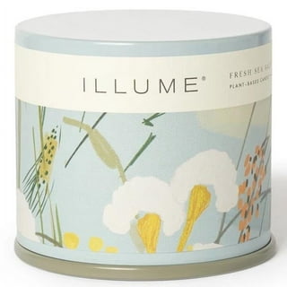 Illume Noble Holiday Collection Balsam & Cedar Demi Vanity Tin, 3 oz Candle  