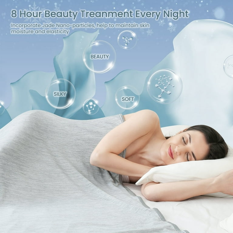 ALANDA Cooling Blanket, Queen Size, Arc-Chill Cool Fiber