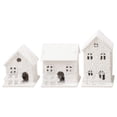 thumbnail image 1 of SGACAI Decoraciones navideñas, decoraciones navideñas para interiores, casa luminosa de pueblo navideño, adornos de casas en miniatura de madera para Navidad, decoración rústica de granja navideña, 1 of 7