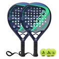 thumbnail image 1 of Raqueta de pádel WLSRW con superficie de fibra de carbono, núcleo de espuma viscoelástica EVA, 1 of 8