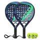 thumbnail image 1 of Raqueta de pádel WLSRW con superficie de fibra de carbono, núcleo de espuma viscoelástica EVA, 1 of 8