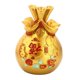 thumbnail image 1 of Maceta de resina con forma de bolsa de dinero, florero, Feng Shui, para primavera Oro, 1 of 9