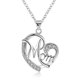 thumbnail image 1 of Silver Love Heart Pendant Necklace For Mom, 1 of 1