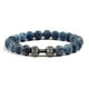 thumbnail image 3 of Pulsera con mancuernas para hombre y mujer, brazalete de cuentas ajustable, joyería de Yoga, brazaletes originales, color negro, 3 of 4
