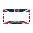 thumbnail image 1 of CafePress - Vintage Jubilee British Flag License Plate Holder - Aluminum License Plate Frame, License Tag Holder, 1 of 1
