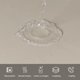 thumbnail image 3 of Cortina de ducha de tela de microfibra, elegante material EVA repelente al agua, antibacteriano y resistente al moho, fácil de limpiar con un paño húmedo, 180 x 180 cm, 3 of 6
