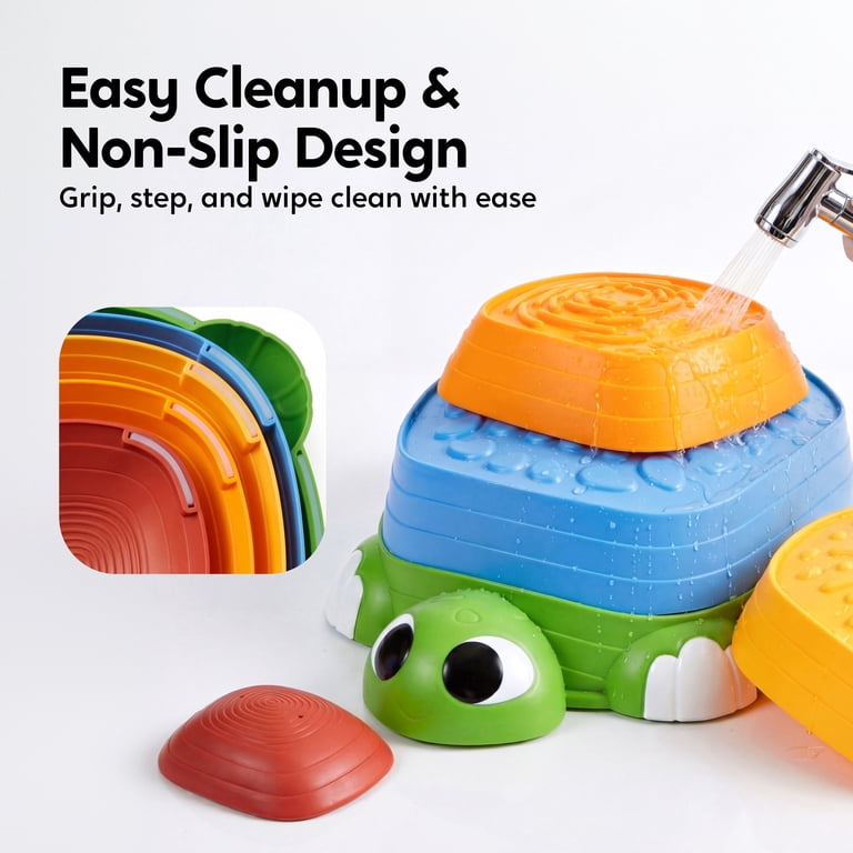 Multicolor Stepping Stones Turtle Balance Set photo 7