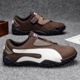 thumbnail image 3 of Men's Velcro Strap Suede Spliced Casual Shoes, 3 of 7