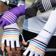thumbnail image 4 of Nylon Cycling Gloves Unisex Mountain Bike Gloves Breathable Half Finger Glove, 4 of 5