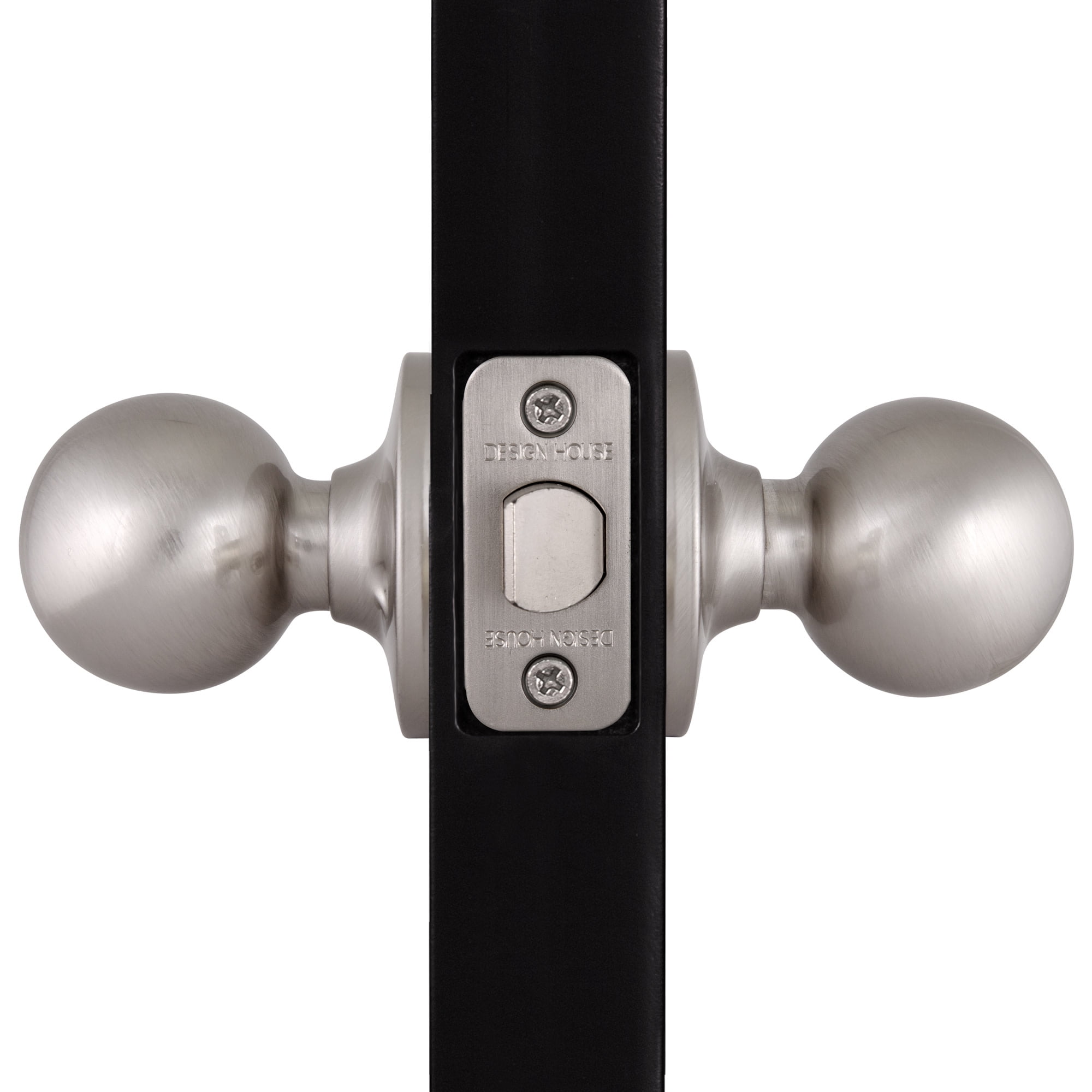Design House Ball Passage 2-Way Latch Hall and Closet Door Knob