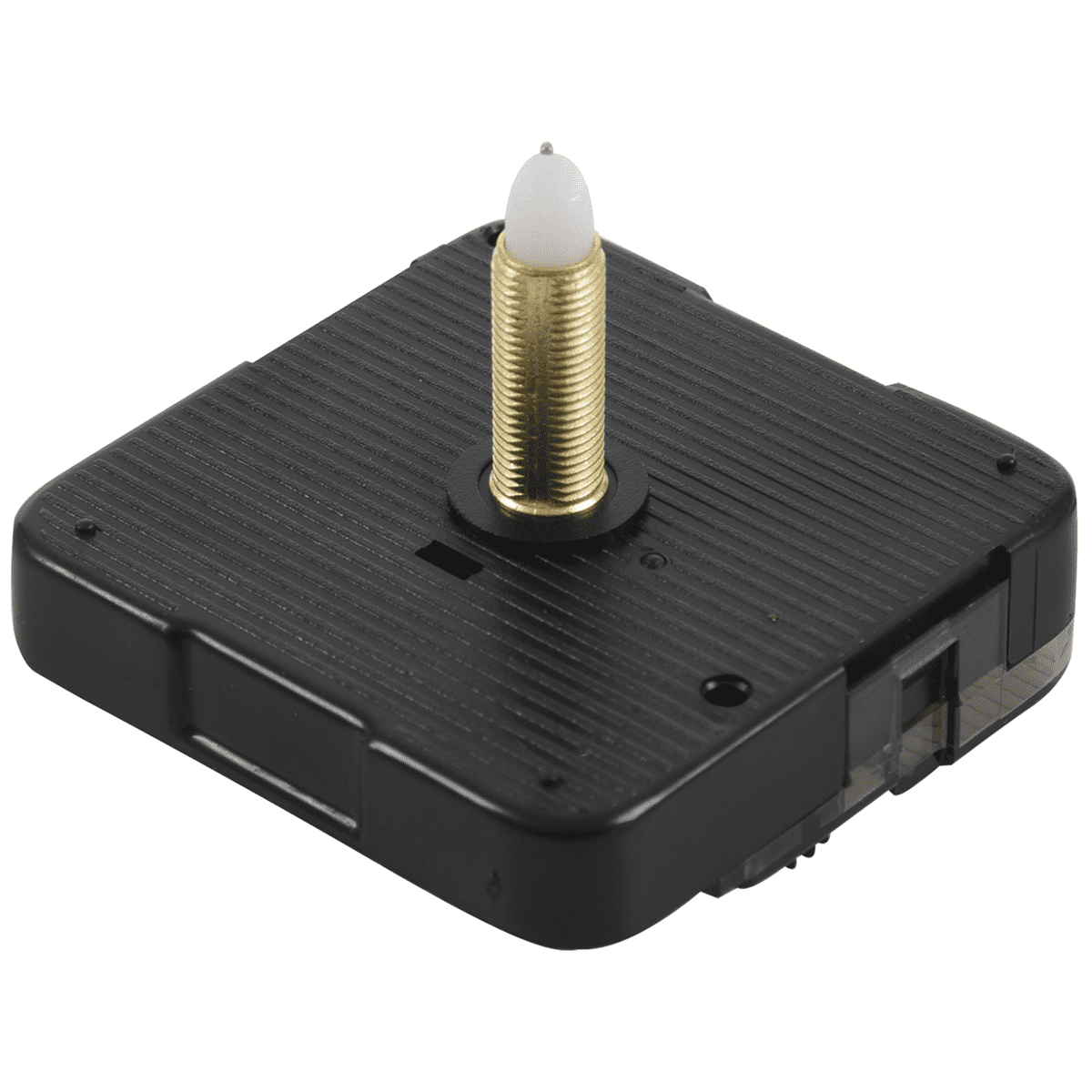20X Long Spindle Clock Mechanism Movement, 3/ 5 Inch Maximum Dial Thickness, 1-1/ 10 Inch Total Shaft Length