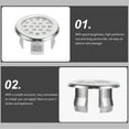 thumbnail image 5 of FONDOTIN 20Pcs Bathroom Sink Drain Cover Replacement for Kitchen and Bathroom Installation, 5 of 8