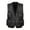 Black, variant on Men's Fishing Vest Utility Safari Travel Vest with Pockets Outdoor Work Photo Cargo Fly Summer Vest