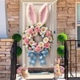 thumbnail image 6 of JingChun Happy Easter Door Cover Easter Bunny Door Banner Decorations Easter Door Cover Easter Egg Door Cover Hanging Banner for Front Door Spring Easter Hanging Decorations, 6 of 6