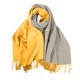 thumbnail image 1 of Bufandas de moda para mujer, cálidas, versátiles, chal, cómodas, informales, regulares, lisas, de poliéster., 1 of 4