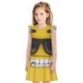 thumbnail image 1 of Balery Smiling With Sunglasses Camisón de princesa para niñas, pijama de algodón con mangas abullonadas, suave y bonito.-X-Large, 1 of 6