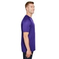 thumbnail image 3 of Augusta XL Attain Wicking Two-Button Baseball Jersey Purple (hlw) 1565, 3 of 3