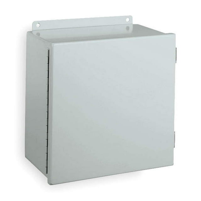 Wiegmann B060404CH NEMA 12 JIC Box Continuous Hinge, Steel, 6" x 4" x 4"