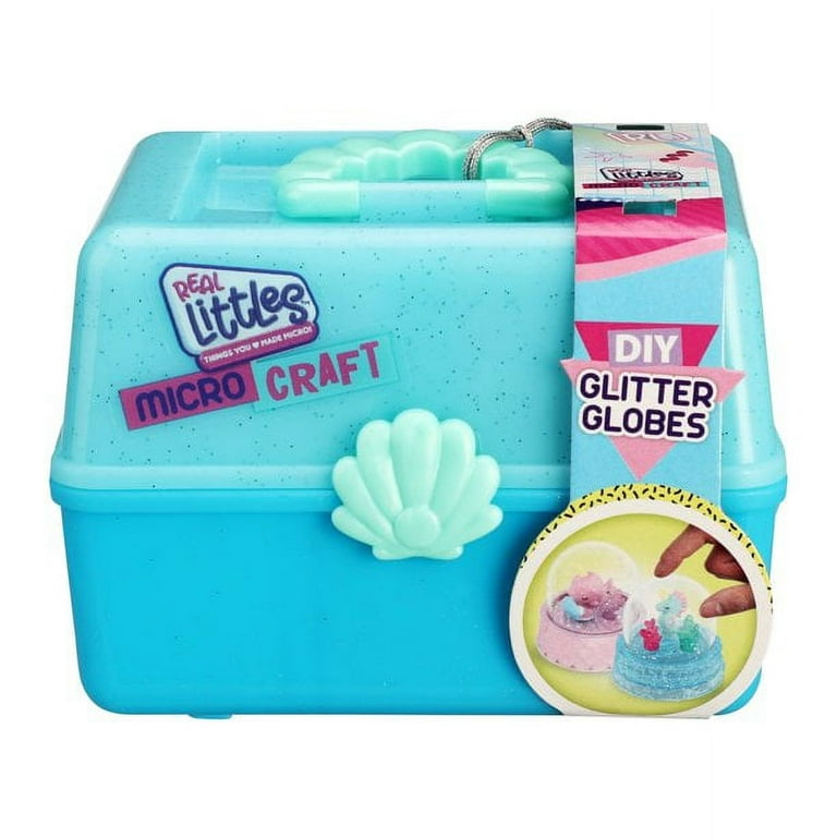 Real Littles - Collectible Micro Craft, Mini Craft Box with 1 of 6 Different Micro Craft Projects to Make with Micro Working Accessories Inside!