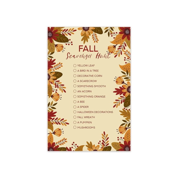 Koyal Wholesale Find and Seek Scavenger Hunt Game Cards – Interactive Outdoor Activity, Set of 20