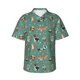 thumbnail image 1 of Balery Veterinary Clinics Camisas hawaianas de manga corta para hombre, camisas playeras de corte holgado, camisas de vacaciones con botones,XX-Large, 1 of 7