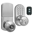 thumbnail image 2 of MiLocks QKK-01SN 3-in-1 Remote Control & Touchpad Doorknob (Satin Nickel) & Fuji Batteries 3300BP20 EnviroMax AA Extra Heavy-Duty Batteries (20 pk), 2 of 3