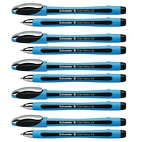 Schneider Slider Memo Ballpoint Pen, Viscoglide Ink, 1.4 mm, Black, Pack of 10