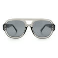 thumbnail image 6 of Iconic Classy Luxe Thick Metal Core Arm Racer Sunglasses Slate - Black, 6 of 8