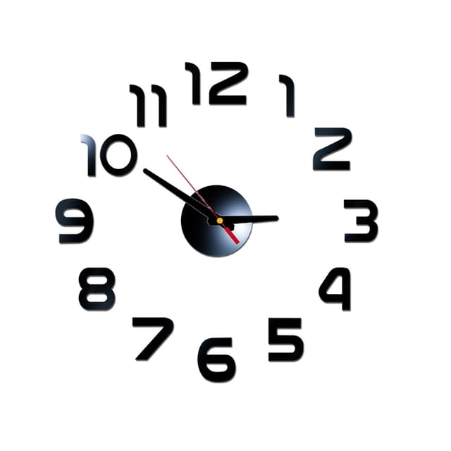 DIY Wall Clock 3D Sticker Home Clock Digital Temperature Gauge with Probe Kids Timer Lights Small Animal Kitchen Timer Wind up Meat Hook Prop Interval Timer for Workout 60 Minute Timer Kids Potty