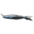 thumbnail image 3 of Perche Appât de Pêche Brochet Doux Double Couleur Multi Rassemblement Queue de Poisson 15cm Trois Bandes en Boîte, 3 of 9