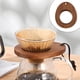 thumbnail image 4 of Portafiltros de café de madera, embudo de goteo, accesorio de café para café Único, 4 of 7