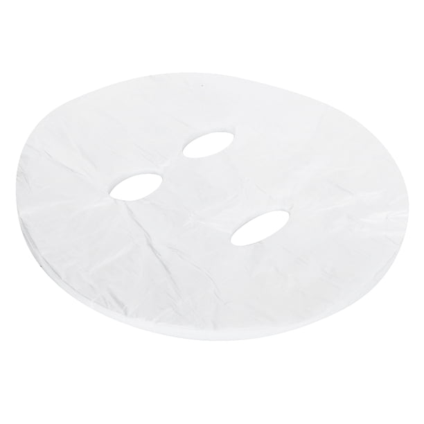 Papel de máscara facial desechable, 600 piezas de película de plástico desechable para el cuidado de la piel Papel de máscara facial Papel de máscara facial de plástico Rendimiento lleno de energía