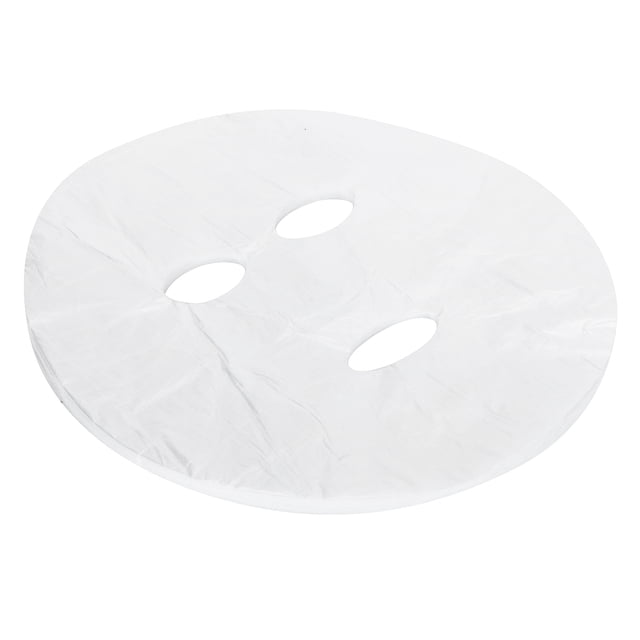 Hoja de Papel Facial, Retenencia de Humedad Diy Papel Transparente de la Máscara Facil Facil Mask Mask 600 PCS Entrada Facial Delgada para El Hogar/Salón de Belleza