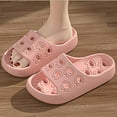 thumbnail image 7 of Lenago Women's House Slippers Non Slip Dorm Shoes Women Quick Drying Bath Slippers Lightweight Shower Shoes Bathroom House Shoes Beach Sandals, 7 of 7
