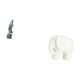 thumbnail image 5 of Estatua De Elefante Guan Yin, Adorno De Cerámica De Piedra Coleccionable, Escultura Animal Budista De Feng Shui Chino, Decoración Para Pasillo Interior, Dormitorio, Chimenea, Escritorio,, 5 of 8