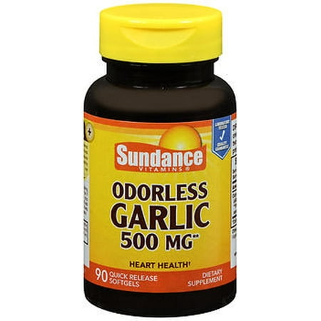 Sundance Vitamines Ail inodore 500 mg - 90 gélules