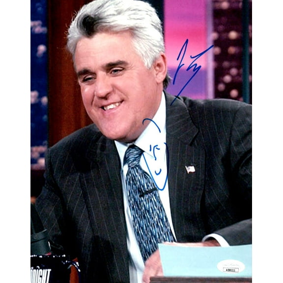 Jay Leno Signed Autographed 8X10 Photo The Tonight Show JSA AE80211