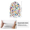 thumbnail image 2 of Yiaed Colorful Spots Print Winter Beanie for Men Women, Fleece Lined Beanie Soft Warm Knit Hat Ski Stocking Cuffed Ca, 2 of 6