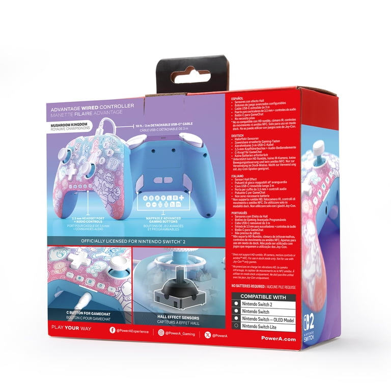 Free Shipping! PowerA Wired Controller for Nintendo Switch 2 with