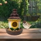 thumbnail image 3 of Casa para Pájaros con Comedero, Refugio de Resina para Patio Exterior, Nido para Colibríes, Caseta Colgante para Periquitos, Petirrojos, Agapornis de, 3 of 9
