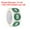Dark Green, variant on Number Circle Stickers Round Color Coded Self-Adhesive Labels Dark Blue