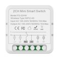 thumbnail image 2 of Control Your Lights Anytime Anywhere with the Mini Smart Circuit Breaker 1234 Gang Tuya WiFi Light Switch at Your Fingertips, 2 of 11