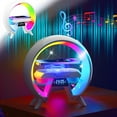 thumbnail image 2 of Bdday Big G Bluetooth Speaker Small Night Light Multifunctional Wireless Charger Intelligent Night Light Gift, 2 of 9