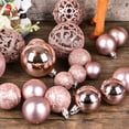 thumbnail image 5 of 100ct Christmas Balls Tree Ornaments, Shatterproof Christmas Decorations Set with Reusable Hand-Held Gift Package for Holiday Xmas Tree Decor (Pink), 5 of 5