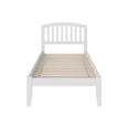 thumbnail image 3 of Lit Plateforme en Bois Massif Richmond Simple TG, Blanc, 3 of 5