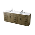 thumbnail image 6 of Elegant Kitchen and Bath Alden 84 inch Double Bathroom Vanity in Chestnut Brown, 6 of 10