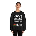 thumbnail image 3 of Have No Fear The Ghanaian here Ghana Pride Unisex Sweatshirt, S-2XL, 3 of 9