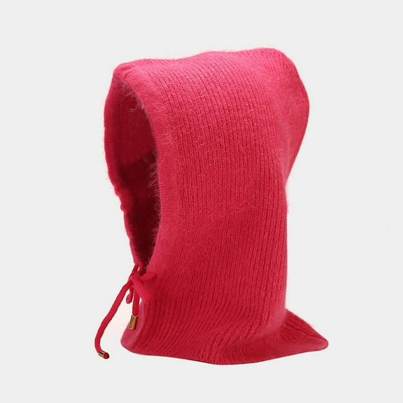 ZSQDM Mens Women Winter Hat Cold Weather Hood Outdoor Sports Windproof Knit Cap beanie for Women Melin Hats for Men Bomber Hats Shower Cap Reusable Waterproof